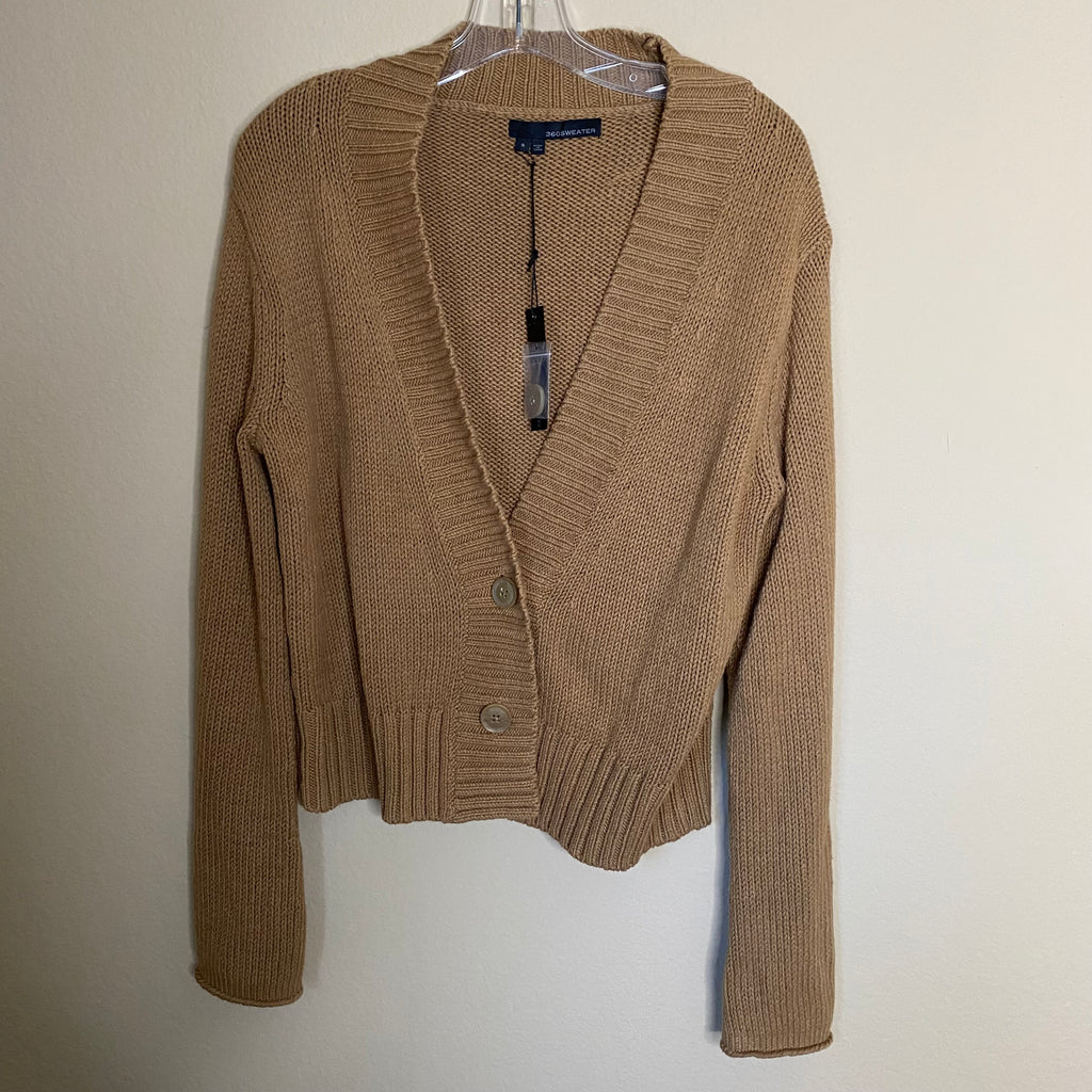 360 sweater v-neck cardigan sweater (new)
