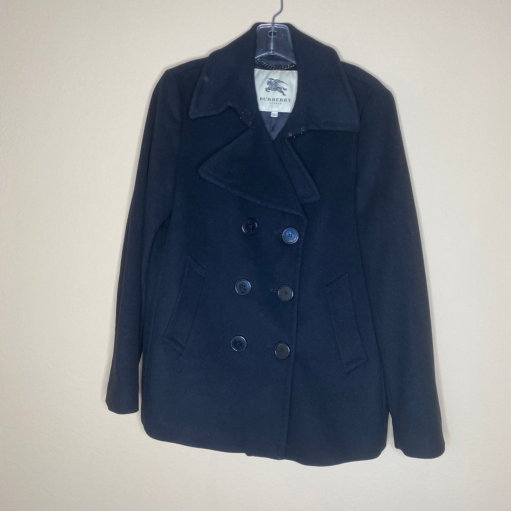 burberry wool cashmere pea coat