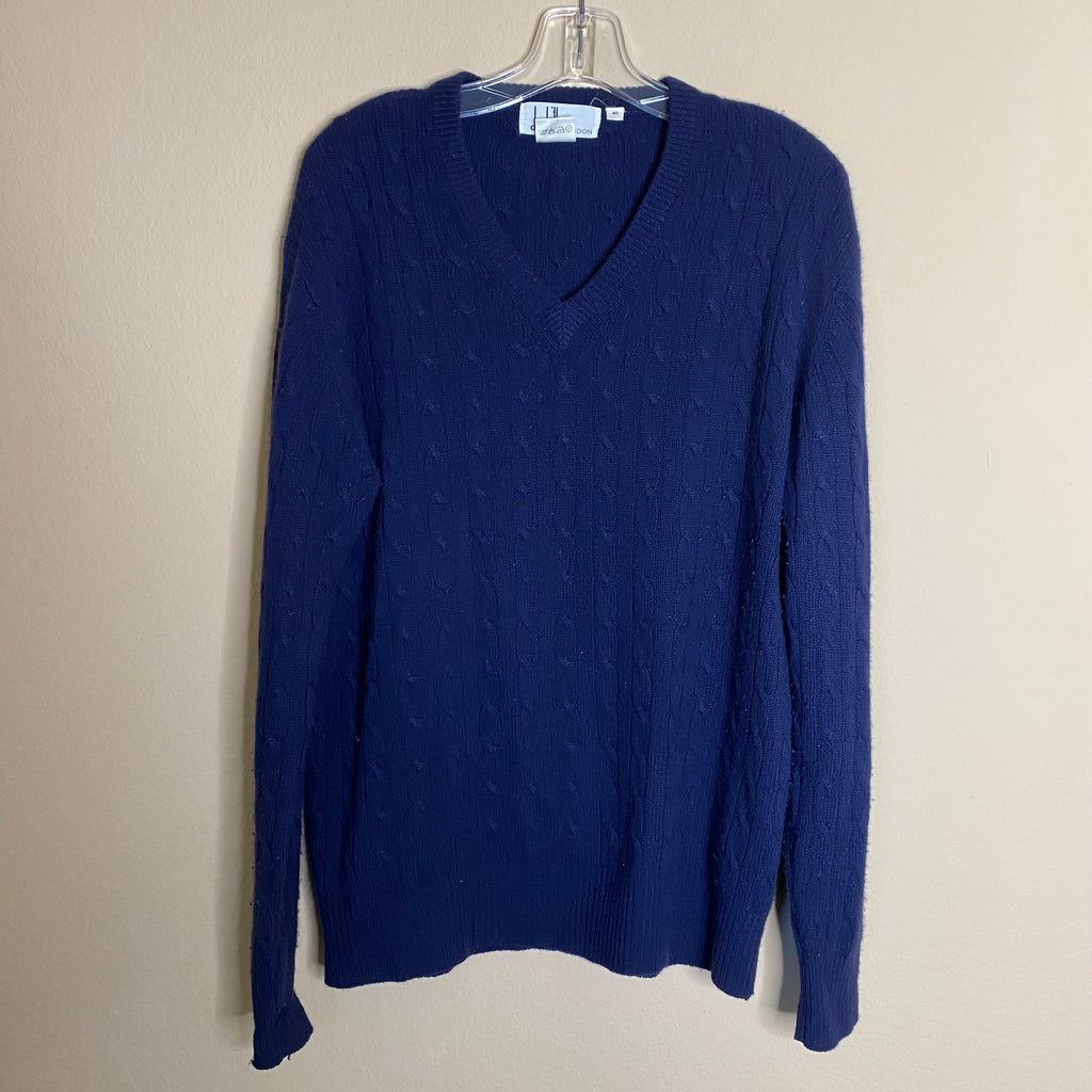 dunhill london cashmere v-neck sweater