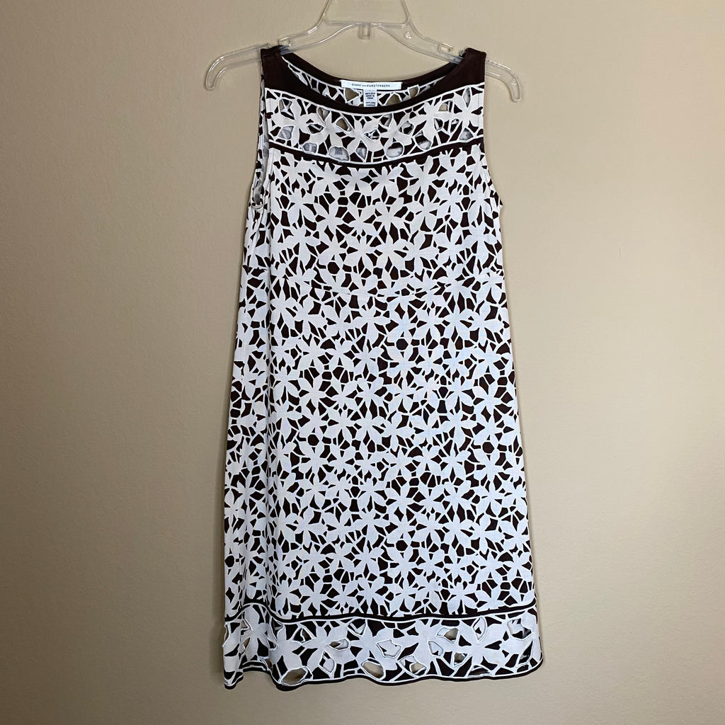 dvf diane von furstenberg amallie sleeveless a-line dress