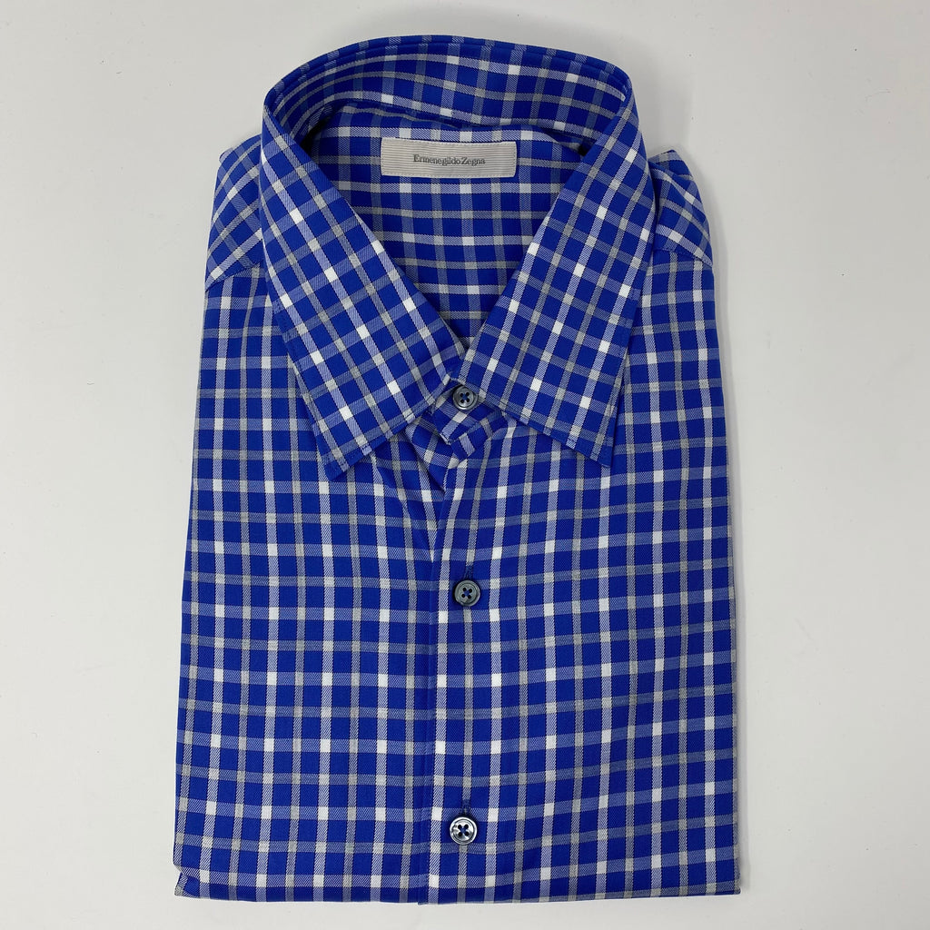 ermenegildo zegna classic fit dress shirt (new)