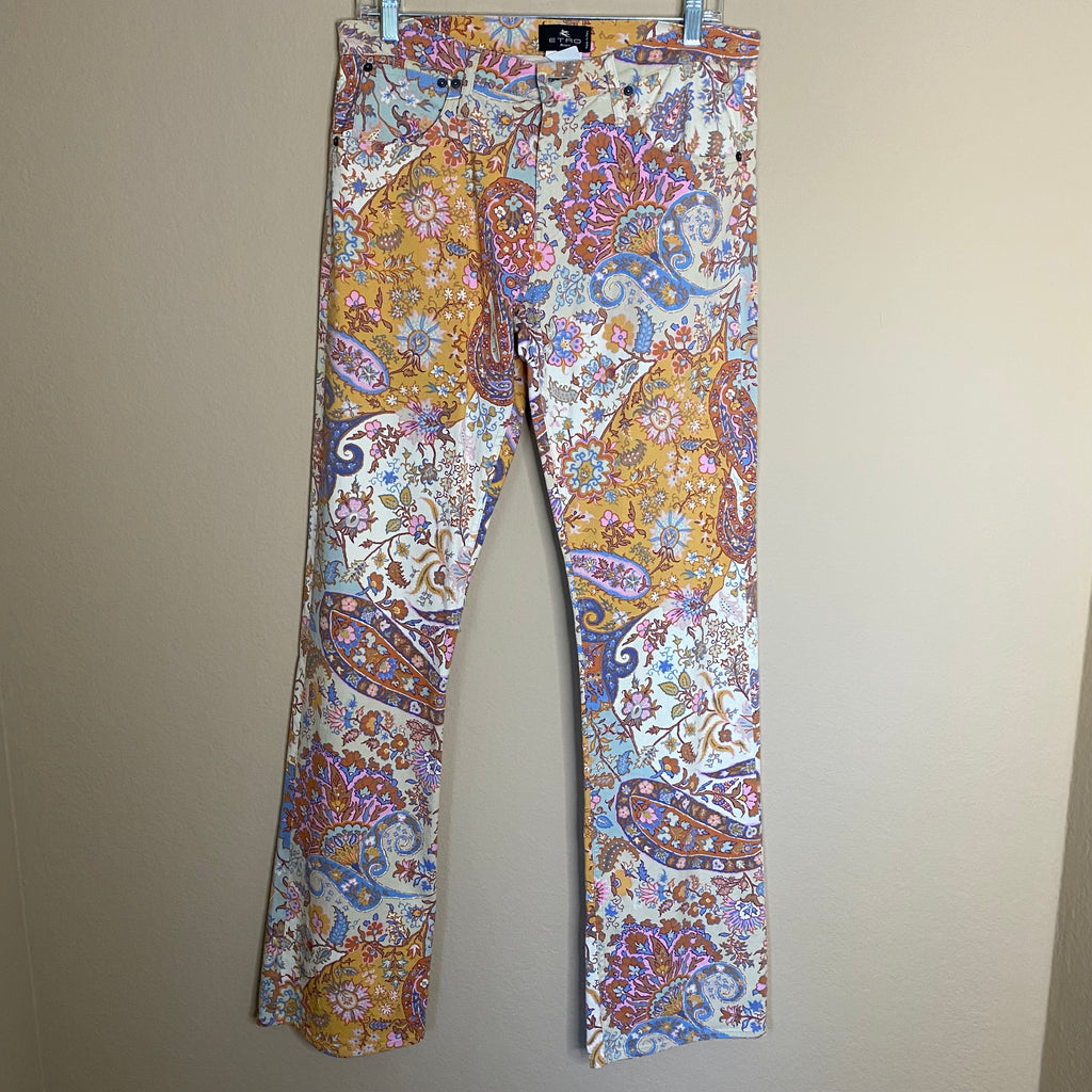 etro paisley jeans