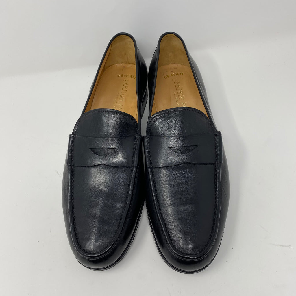 NEW gravati arthur beren leather slip on loafers gravati arthur beren leather slip on loafers (new) – styling  main image 2
