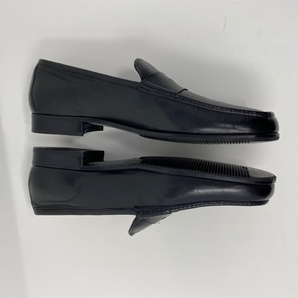 gravati arthur beren leather slip on loafers (new) – styling 