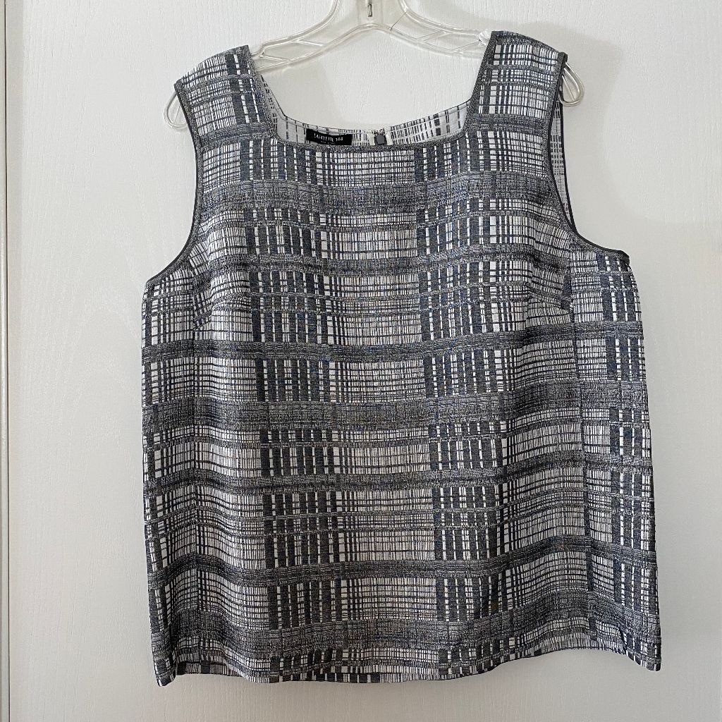 lafayette 148 sleeveless top (new)