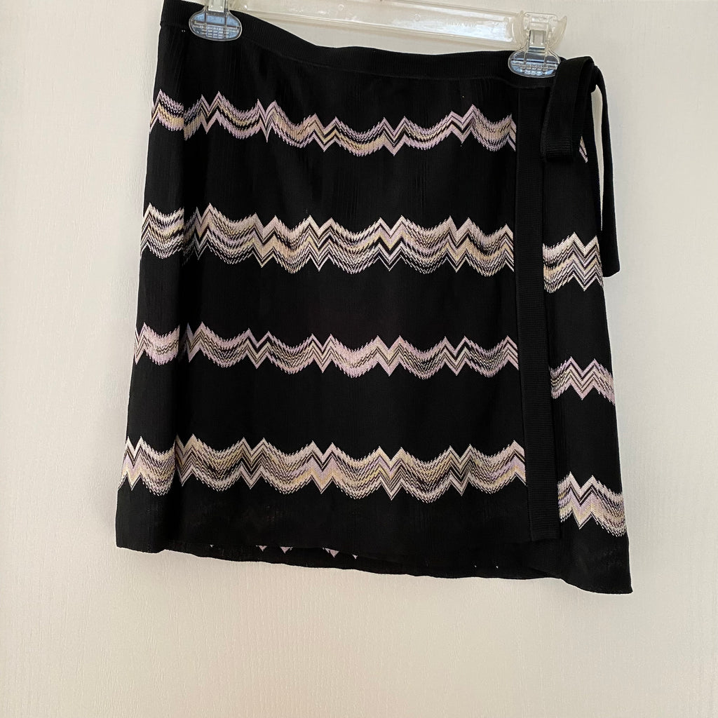 missoni wrap skirt