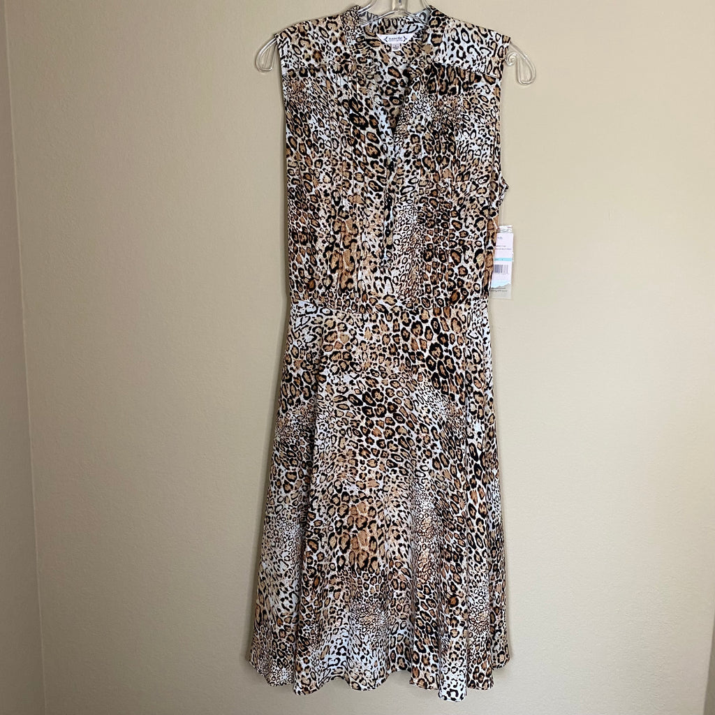 nanette lepore animal print dress (new)