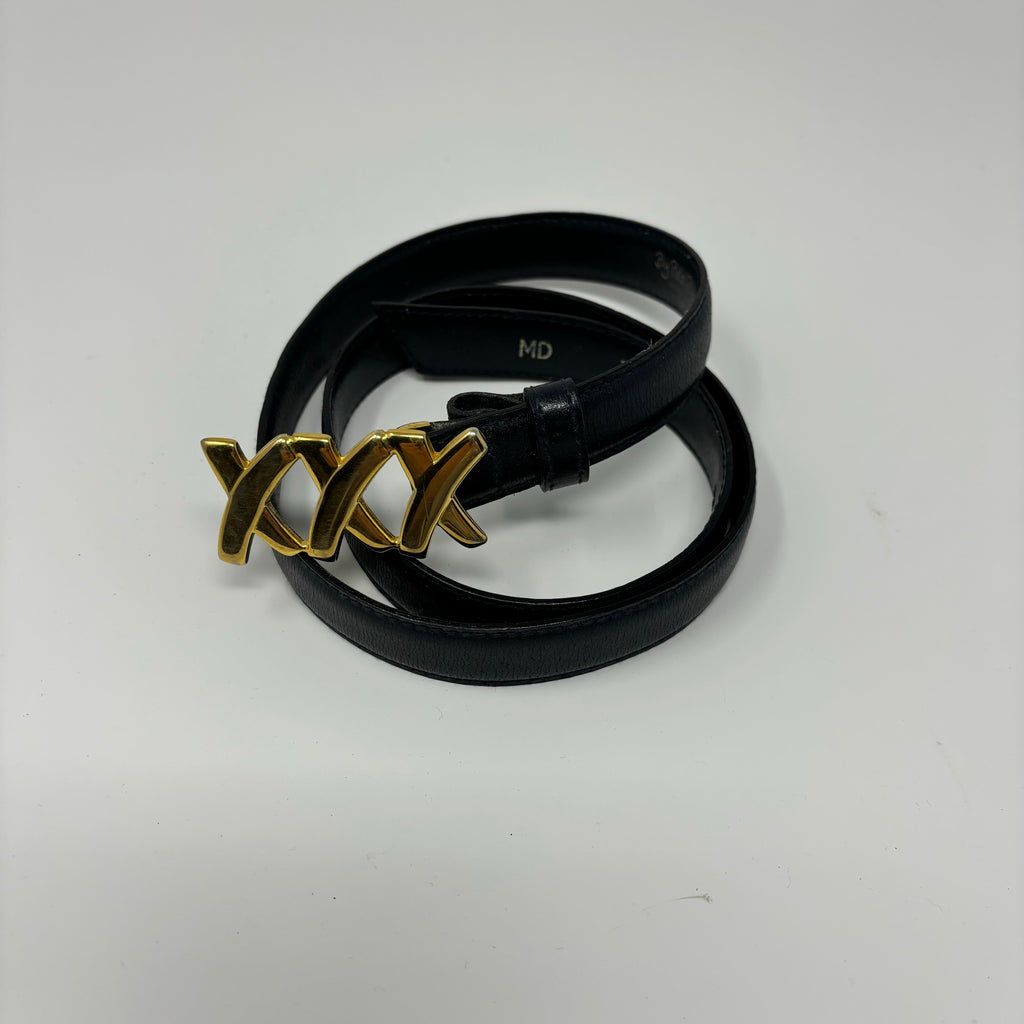 paloma picasso vintage leather belt