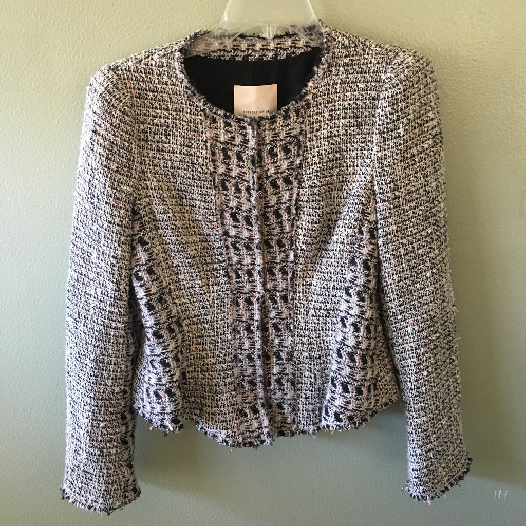 rebecca taylor tweed blazer jacket (new)
