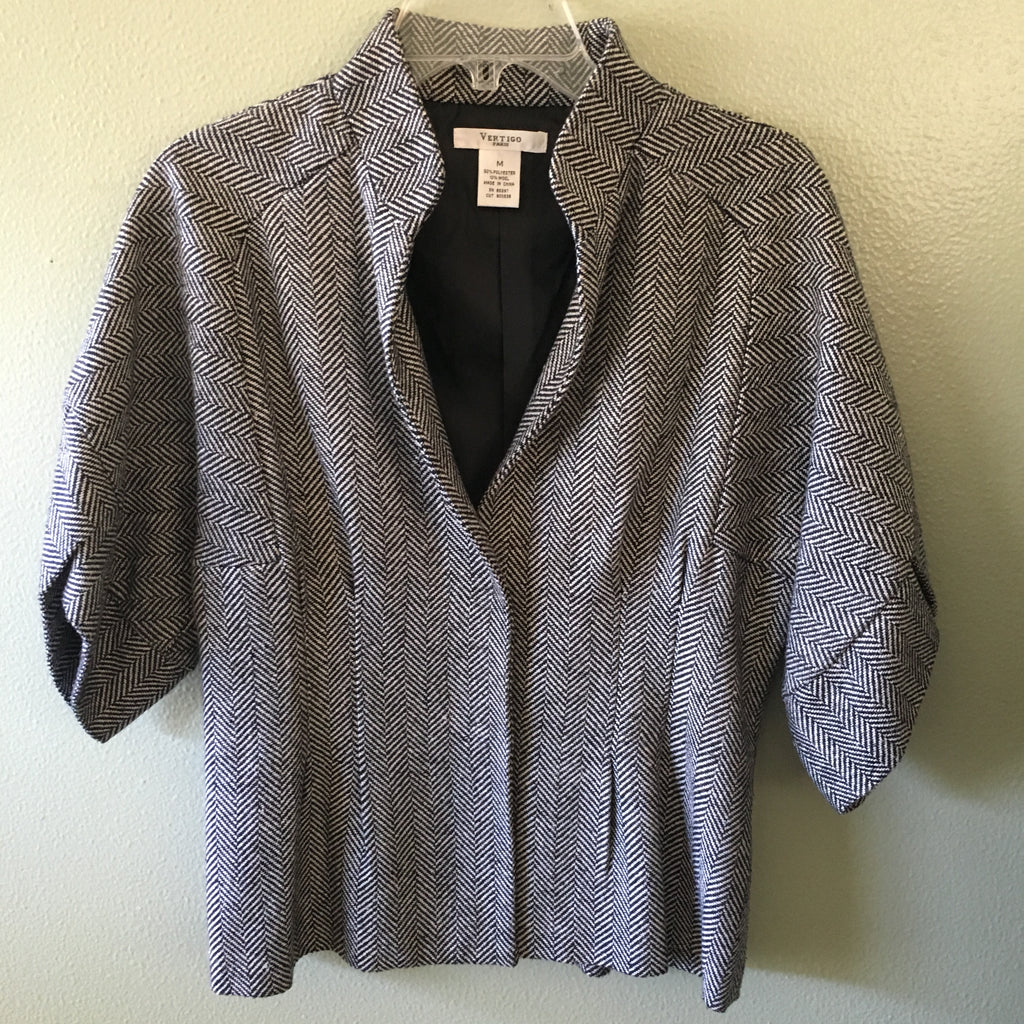 vertigo paris tweed blazer jacket