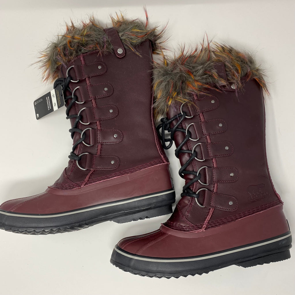 sorel joan of arctic waterproof lace-up boots (new)