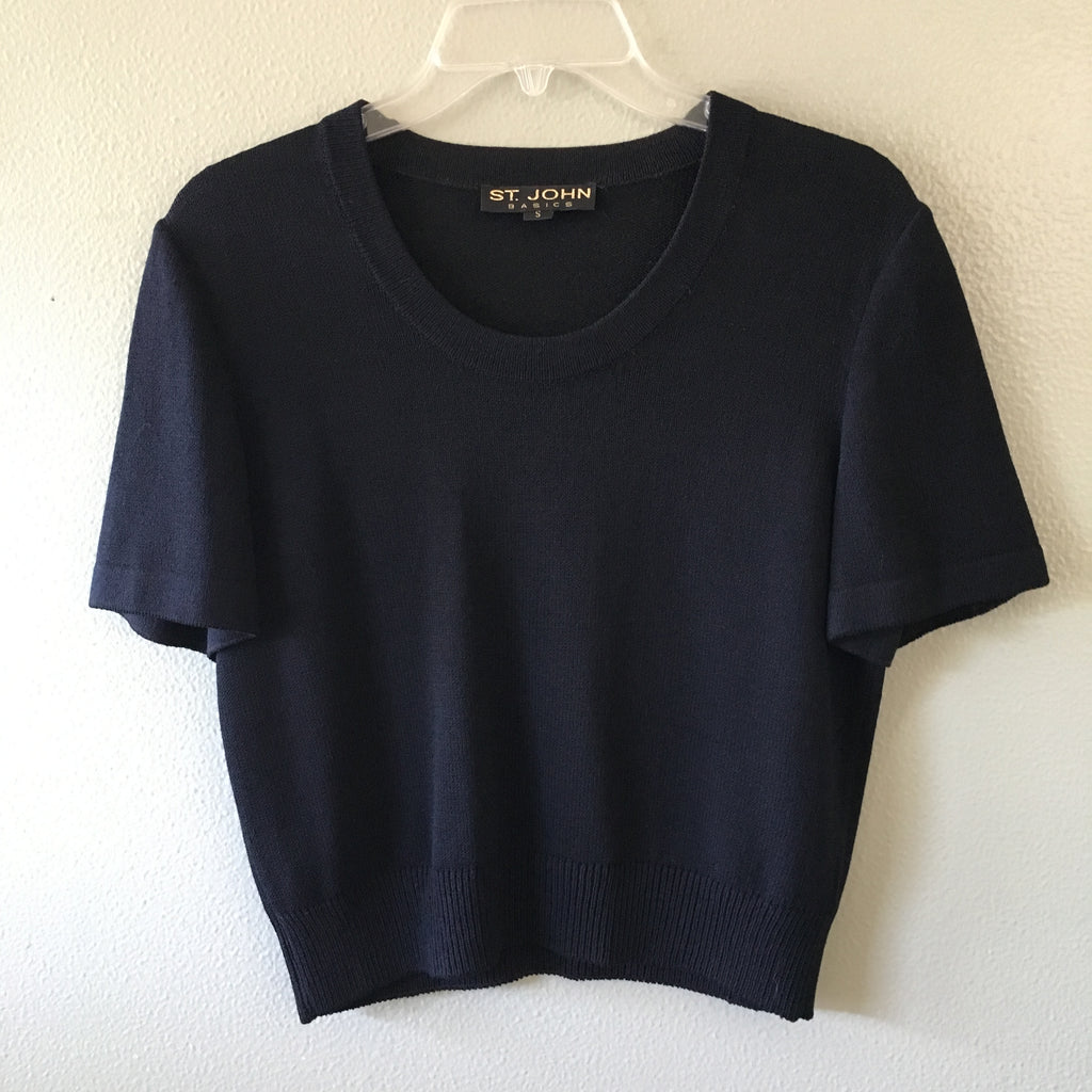 st john vintage santana knit top