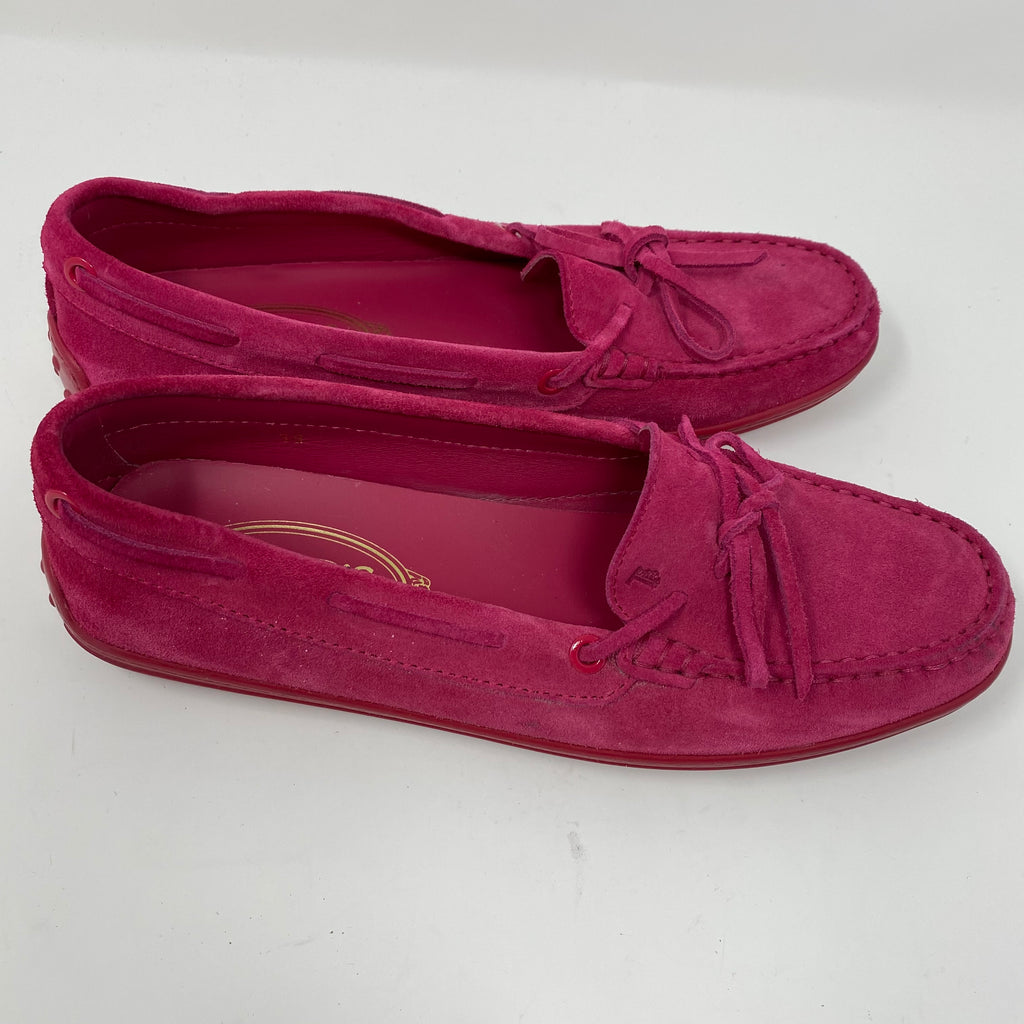 tod's slip on moccasin loafers