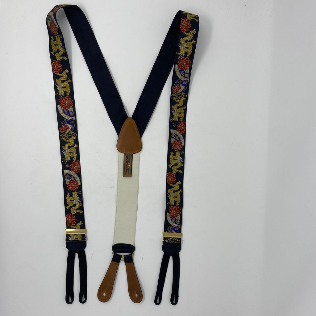 trafalgar limited edition asian dragons suspenders