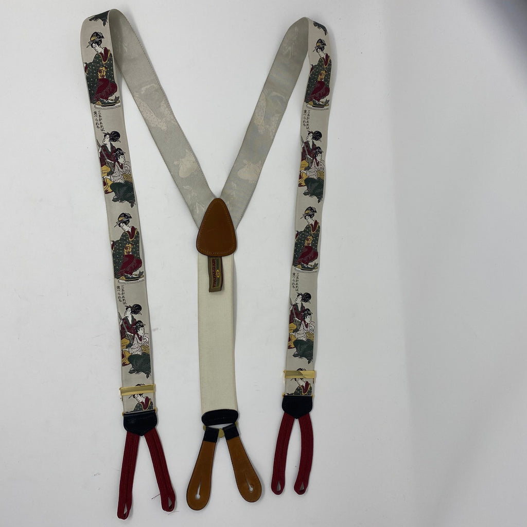 trafalgar limited edition asian geisha suspenders