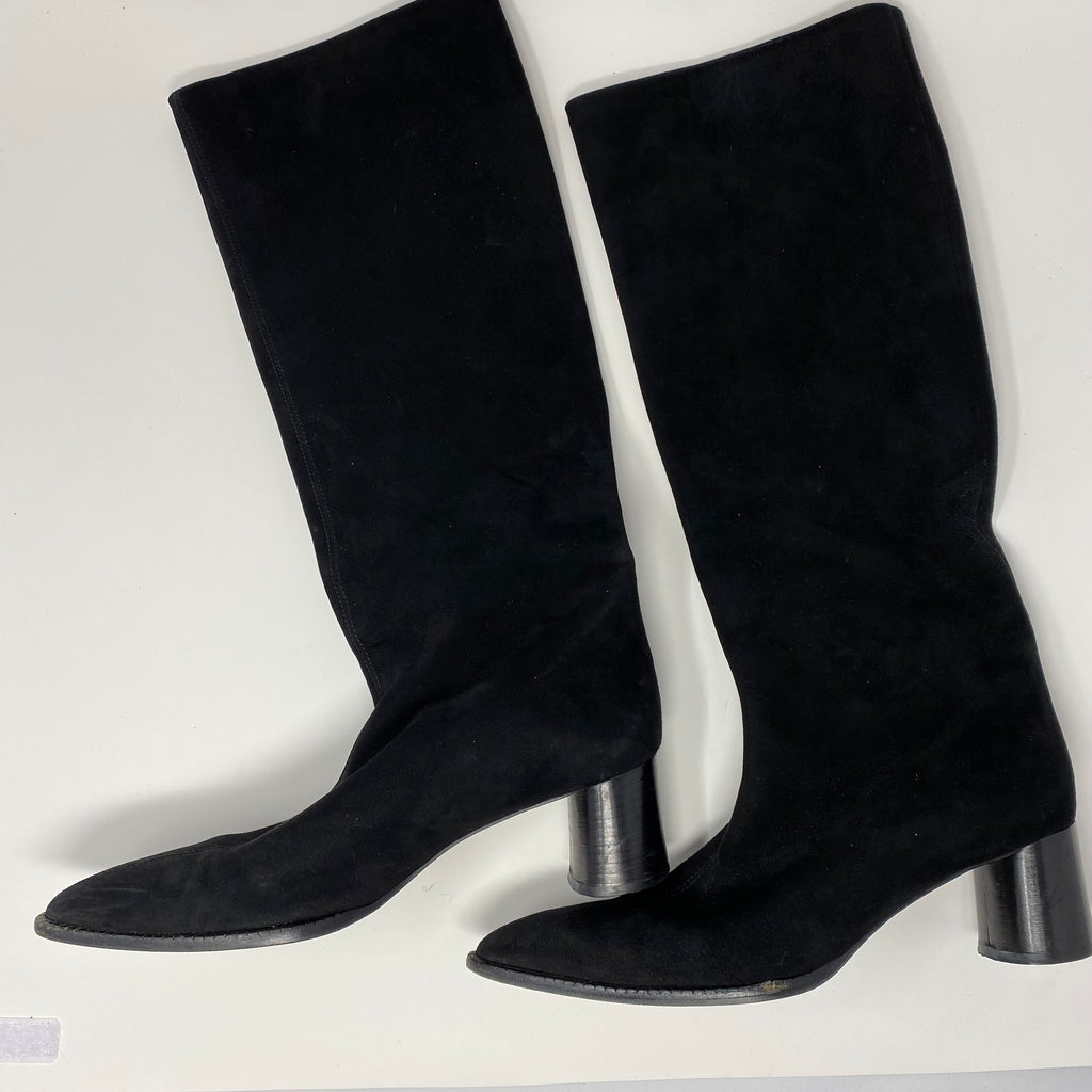 walter steiger suede knee high boots