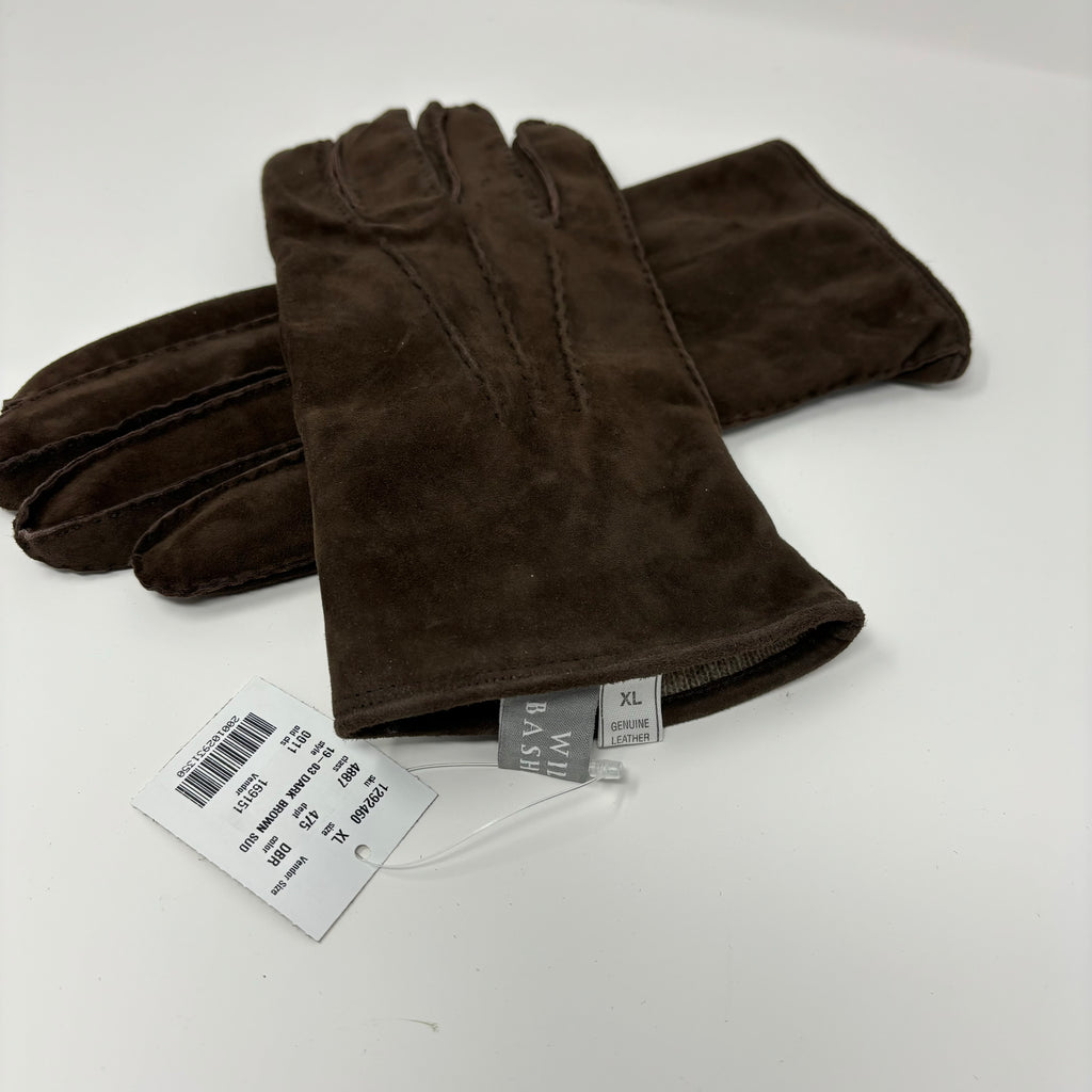 wilkes bashford suede gloves (new)